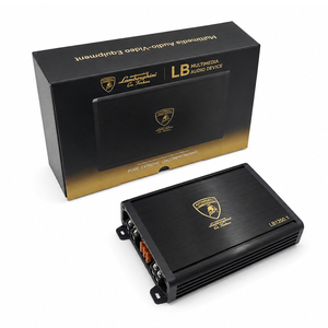 Amplificateur de <span class=keywords><strong>voiture</strong></span> monobloc LBAMP12.1 <span class=keywords><strong>1200W</strong></span> RMS 1 Ohm stable, amplificateur audio de classe D avec amplification des basses pour système audio de subwoofer - Product Image 2