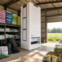 Gabinete de Almacenamiento Vertical Automatizado VLM con Intercambio de Datos API ERP para Piezas de Repuesto de Taller e Inventario de Mantenimiento