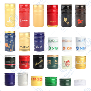 Tapas de plástico a prueba de manipulaciones, tapa de aluminio, tapa de rosca de Metal, tapa de aceite de oliva de 31,5*24mm con plástico - Product Image 4