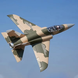 EPO FMS ซูเปอร์แมงป่อง V2อาร์ซีเครื่องบินขับไล่เจ็ท PNP 120A ESC 90มม. EDF แรงขับย้อนกลับและนักบินระดับกลางสีส้ม Camo paints - Product Image 4