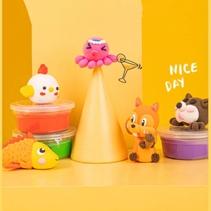 1 kg d'argile à séchage à l'air super légère pour enfants, pâte à modeler ultra-légère, argile à modeler DIY et slime pour enfants - Product Image 4