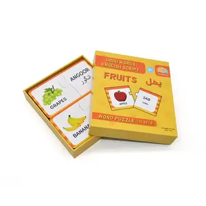 Carton Gift box Paper packaging printing Custom size logo Children's learning Oracle card book toy Storage Box