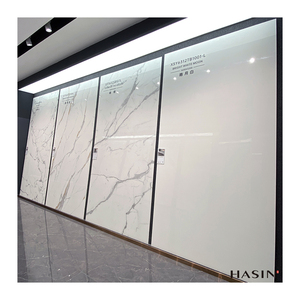 Phổ biến nhất hiện đại tấm lớn nhân tạo thiêu kết đá gạch bóng cho phòng ăn phòng khách Hall-Vật liệu nền - Product Image 5