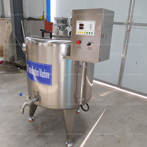 Machine de pasteurisation de lait de seau de fabricant de fermentation de beurre de fromage de yaourt 200L 300L 500l machine de pasteurisateur de lait de 1000 litres - Product Image 2
