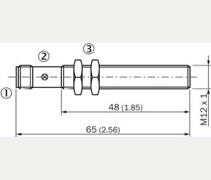 เซ็นเซอร์ตรวจจับวัตถุแบบเหนี่ยวนำ MS-SICK รุ่น IME12-04BNSZC0S 1040772 ใหม่เอี่ยมและเป็นของแท้ - Product Image 1