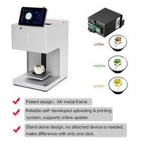 Printer Seni Kopi Ukuran Kecil untuk Kedai Kopi Kreatif Mesin Pencetak Busa Kopi Pintar yang Populer