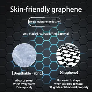 Miếng Vải Kinh Nguyệt Graphene Siêu Mỏng Có Thể Giặt Được Miếng Lót Quần Lót Mềm Có Thể Tái Sử Dụng Miếng Lót Băng Vệ Sinh Thoáng Khí Miếng Lót Quần Lót Thời Gian