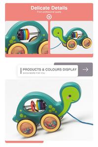 ลากเต่ากะลาสีดึงรุ่นมือผลักดันของเล่นสำหรับเด็กเล่น - Product Image 5