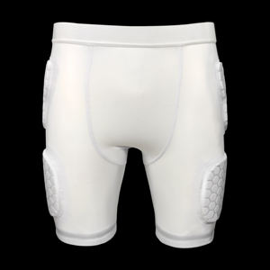 Calzoncillos de compresión de armadura acolchada de gran oferta, pantalones cortos protectores de Rugby para portero de fútbol - Product Image 4