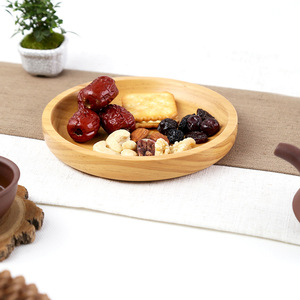 Cross-border dropshipping of wooden tableware, tea <b>trays</b>, dinner plates, children's fruit plates, <b>snack</b> <b>trays</b>, cake and cheese - Product Image 1