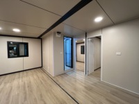 Maison préfabriquée extensible en conteneur de 20 pieds, 30 pieds, 40 pieds, structure en acier, bâtiment préfabriqué, maison mobile, maison modulaire