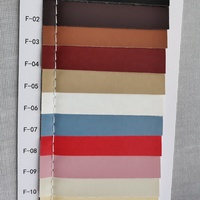 Nouvelle fonction antifouling en cuir de silicone hydrolyse tissu en cuir PU rouleau de cuir recyclé synthétique pour sièges de voiture sac de canapé