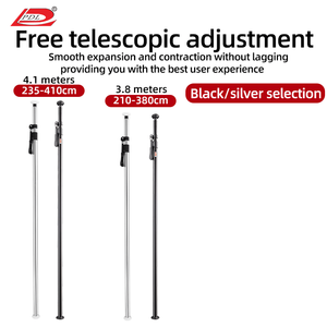 PDL3.8M Poteau de support télescopique en alliage d'aluminium pour photographie, colonne verticale, équilibre, capacité de 15 kg pour studio, diffusion en direct - Product Image 5