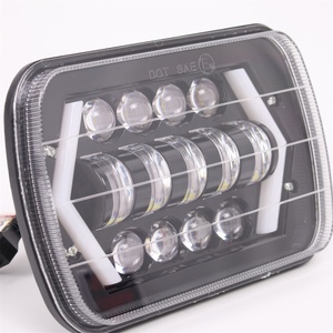 TIYPEOR Motorrad Auto Scheinwerfer 7 Zoll LED DRL Hellster für Toyota Pickup Truck Hi-<span class=keywords><strong>Lo</strong></span> Beam Halo Light Auto Motorrad Zubehör - Product Image 3