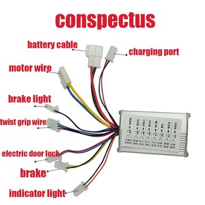 Controlador de Velocidad para Scooter de Alta Calidad, 24V 36V 250W, Motor sin Escobillas, Controlador Paralelo - Product Image 4