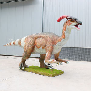 Réaliste Naturel Vivant Réaliste Mécanique Simulation Dinosaure Modèle Animatronic <span class=keywords><strong>Dino</strong></span> Parasaurolophus Statues pour <span class=keywords><strong>Zoo</strong></span> - Product Image 5