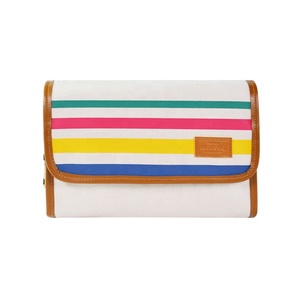 Trousse de Maquillage Zippée Tendance Écologique pour Hommes et Femmes, Idéale Voyage et Extérieur, Vente en Gros, Dernière Collection pour Sacs Personnalisés en Toile - Product Image 1