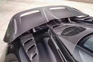 ชุดแต่งสปอยเลอร์คาร์บอนไฟเบอร์ฟอร์จคุณภาพสูงสำหรับ McLaren 720S รุ่น M สไตล์ บังโคลนท้ายรถ สภาพใหม่ - Product Image 4