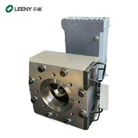 LEENY Nouveau filtre sans tamis pour pelletiseur, moteur 1,1 kW, production 300-500 kg/h, 380 V pour la fabrication de granulés de plastique PA à haut rendement