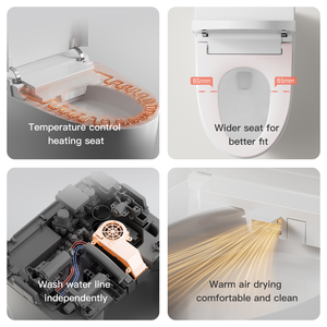<span class=keywords><strong>Inodoro</strong></span> Inteligente Eléctrico con Descarga Automática, <span class=keywords><strong>Inodoro</strong></span> Inteligente con Bidé para Baño - Product Image 4