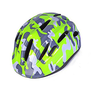Casco de camuflaje rosa para niños, resistente a impactos, para ciclismo infantil - Product Image 5