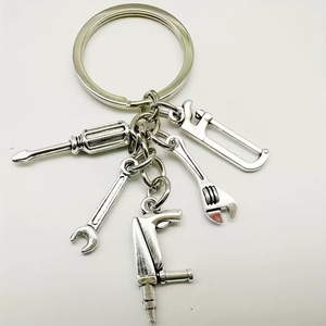 Portachiavi Minimalista in Lega di Zinco con Righello e Bussola a Cartone Animato, 26 Lettere, Semplice, Commemorativo per la Festa degli Insegnanti, per lo <span class=keywords><strong>Studio</strong></span> degli Studenti - Product Image 3