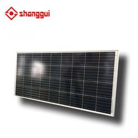 Panneau solaire de puissance 150W personnalisé Panneaux poly photovoltaïques demi-cellule certifiés TUV en silicium polycristallin Boîte de jonction IP67