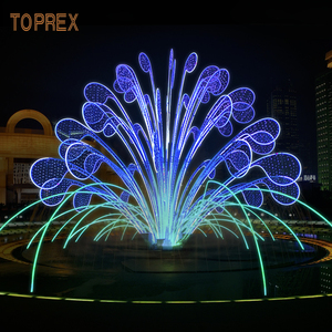 Proyectos de iluminación Fábrica IP65 al aire libre Impermeable cambio de color RGB 3D fuente motivo luces para Navidad evento vacaciones - Product Image 3