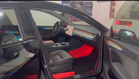 Kit d'éclairage d'ambiance intérieur LED Symphony 256 couleurs pour Tesla Model 3/Y 2021-2023 - Bande lumineuse d'atmosphère