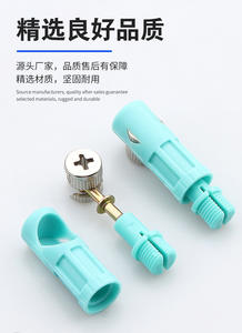 Cerradura de Rueda Desplazable GQK GM2510086, Conexión Tres en Uno, Pieza Integrada, Fijación para Muebles y Armarios (Nailon + Hierro), Resistente y Duradera - Product Image 5