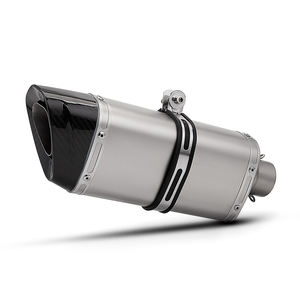 51mm universel nouveau silencieux en carbone moto échappement <span class=keywords><strong>DB</strong></span> tueur modèles compatibles y compris Ninja400 R3 <span class=keywords><strong>Z900</strong></span> S1000RR Pcx160 - Product Image 1