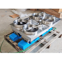 Alimentateur vibrant linéaire électromagnétique automatique Zhonghao GZV1 en acier inoxydable SS304, capacité 0-0,5 t/h, 110/220V, garantie 1 an