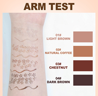 Crayon de maquillage double embout imperméable pour faux taches de rousseur, avec logo personnalisé, vente en gros