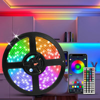 Bande lumineuse LED intelligente RGB Joystar 10M avec télécommande via application pour fêtes de Noël, commandes en gros et projets commerciaux