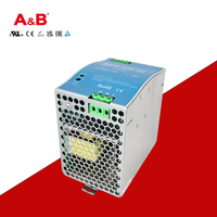 Alimentation électrique AC/DC A&B série NDR 480W NDR-480-24 20A 50/60Hz Sortie simple 85% d'efficacité Entrée 100-240VAC 24V LED