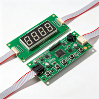 Placa de Control para Reloj Despertador Digital, PCBA, Ensamblaje de PCB Personalizado, Servicio de Programación de Firmware