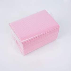 50 Piezas de Manteles Desechables Portátiles para Manicura, Multicolores, Forma Rectangular, Dos Hojas de Papel y Una Película Protectora - Product Image 2