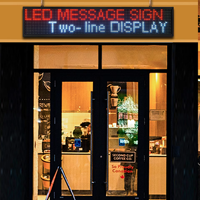 Écran LED de bienvenue publicitaire personnalisé pour porte de magasin en couleur intérieure P2mm Affichage LED sans couture pour épissure Panneau LED pour boutique