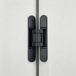 Bisagra oculta negra ajustable 3D <span class=keywords><strong>de</strong></span> alta calidad, <span class=keywords><strong>bisagras</strong></span> <span class=keywords><strong>de</strong></span> puerta ocultas <span class=keywords><strong>de</strong></span> alta resistencia abiertas <span class=keywords><strong>de</strong></span> 180 grados, muebles <span class=keywords><strong>invisibles</strong></span> <span class=keywords><strong>para</strong></span> puerta <span class=keywords><strong>de</strong></span> <span class=keywords><strong>madera</strong></span> - Product Image 2