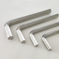 TOOLJOY DIY OEM Clé hexagonale 4mm 5mm en acier au carbone / Clés Torx Allen en L, jeu de clés Allen à embout sphérique 5/32, capacité de mâchoire 3/4 po