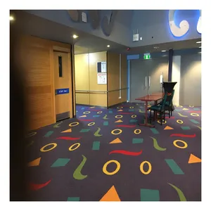 Tapis en nylon imprimé en 3D Tapis pour cinéma Imprimé Broadloom <span class=keywords><strong>Movie</strong></span> House Carpet - Product Image 1