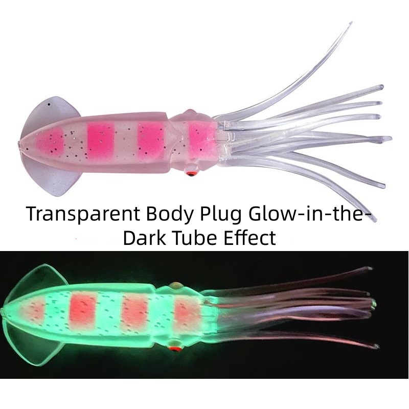 Effetto tubo trasparente per Body Plug Glow-in-thewark
