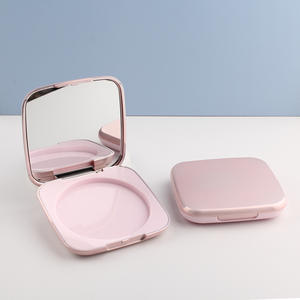 <span class=keywords><strong>Palette</strong></span> de maquillage portable en PP de 30g avec miroir, boîte à poudre plaquée, blush, illuminateur et fard à paupières – Vente en gros - Product Image 1