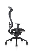 Chaise visiteur de bureau ergonomique moderne et confortable chaise de direction en maille tissu pivotant à dossier