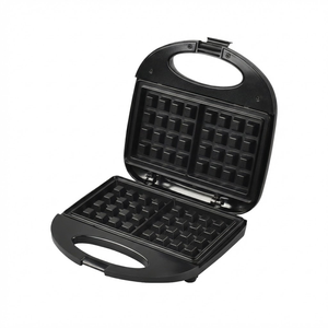 Piastra Elettrica WndSeven Mini per <span class=keywords><strong>Waffle</strong></span> e Tostiera per Sandwich con Doppio Riscaldamento e Funzione Mantenimento Calore 750W - Product Image 6