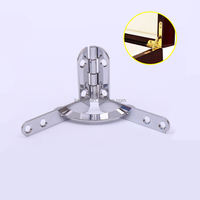 31mm Argent Or Laiton Antique Couleur Quadrant Charnière Boîte En Bois Bijoux Charnières pour Petite Boîte