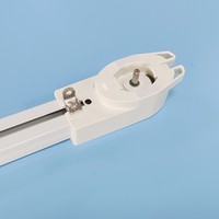 Boîte de vitesses de rail de rideau motorisé KECO pour moteur de rideau KA75 avec roulement de qualité supérieure et matériaux plastiques durables