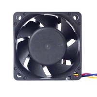 5V/12V/24V/48V grand flux d'air haute pression 60x60x38mm petit ventilateur de refroidissement à flux axial cc 60mm 6038