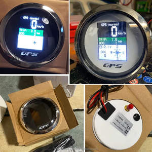 GRANDnavi 85mm elettrico TFT LCD GPS tachimetro contachilometri COG viaggio una latitudine di longitudine altitudine moto marina - Product Image 4