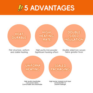 Scaldamani Invernale, Riscaldamento Continuo per Più di Otto Ore, Leggero e Portatile, Utilizzabile per Riscaldare il Corpo e il Letto - Product Image 6